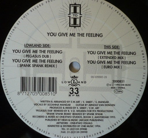 I To I : You Give Me The Feeling (12