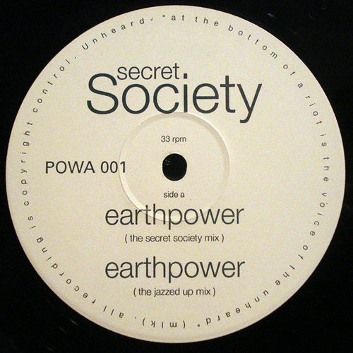 Secret Society (7) : Earthpower (12