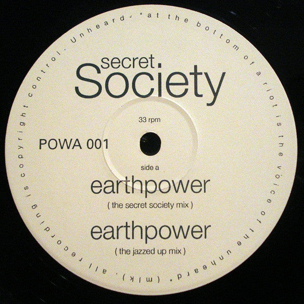 Secret Society (7) : Earthpower (12