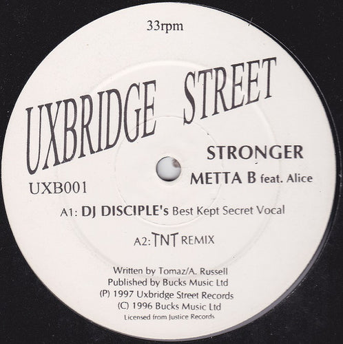 Metta B* Feat. Alice (70) : Stronger (12