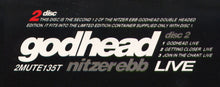 Load image into Gallery viewer, Nitzer Ebb : Godhead Live (12&quot;, Single, Ltd, 2/2)
