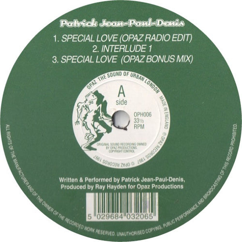Patrick Jean-Paul-Denis : Special Love (12