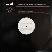 Load image into Gallery viewer, U2 : Beautiful Day (Quincey &amp; Sonance Remix) (12&quot;, S/Sided, Single, Promo)
