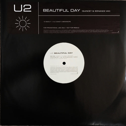 U2 : Beautiful Day (Quincey & Sonance Remix) (12