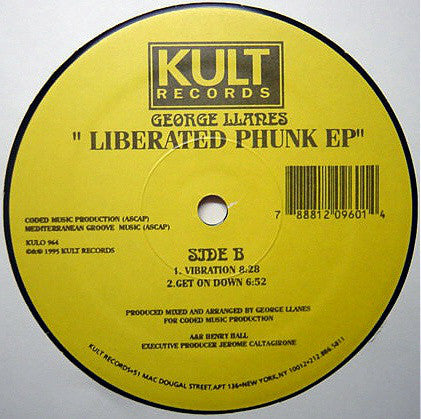 George Llanes* : Liberated Phunk EP (12