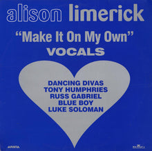 Load image into Gallery viewer, Alison Limerick : Make It On My Own (Vocals) (2x12&quot;, Promo)
