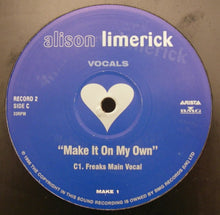 Load image into Gallery viewer, Alison Limerick : Make It On My Own (Vocals) (2x12&quot;, Promo)
