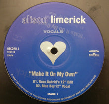 Load image into Gallery viewer, Alison Limerick : Make It On My Own (Vocals) (2x12&quot;, Promo)
