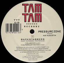 Load image into Gallery viewer, Pressure Zone Featuring Nat Augustin : Backstabbers (Remix) (12&quot;)
