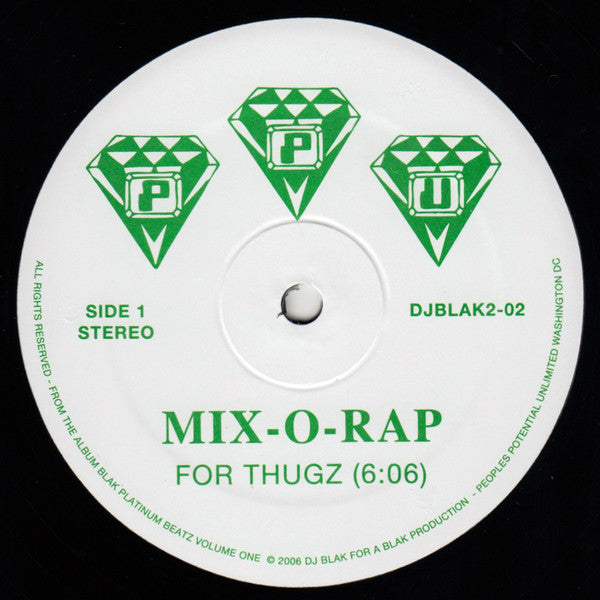 Mix-O-Rap : For Thugz (12