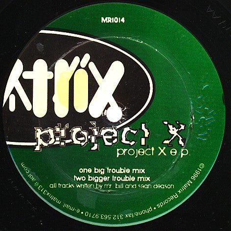 Project X (2) : Project X E.P. (12