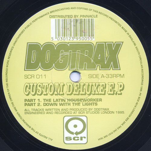 Dogtrax : Custom Deluxe E.P (12