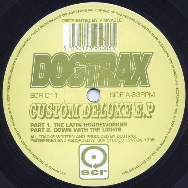 Dogtrax : Custom Deluxe E.P (12