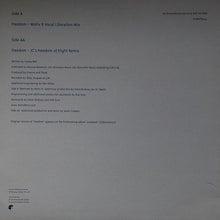 Load image into Gallery viewer, Erasure : Freedom (Motiv 8 And JC Mixes) (12&quot;, Single, Promo, 1)
