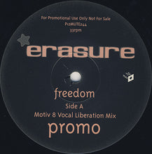 Load image into Gallery viewer, Erasure : Freedom (Motiv 8 And JC Mixes) (12&quot;, Single, Promo, 1)
