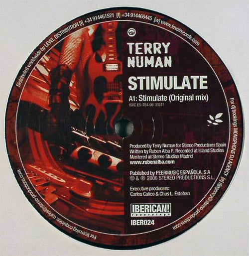 Terry Numan : Stimulate (12