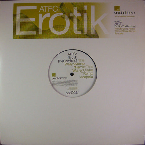 ATFC : Erotik - The Remixes! (12
