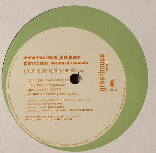 Various : Greenhouse Spring Sampler EP (12
