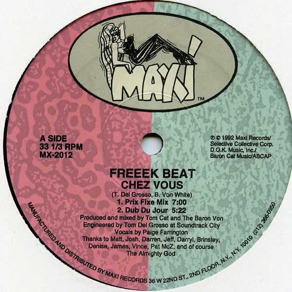Freeek Beat : Chez Vous (12