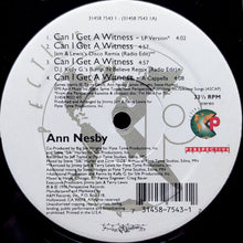 Load image into Gallery viewer, Ann Nesby : Can I Get A Witness (12&quot;)
