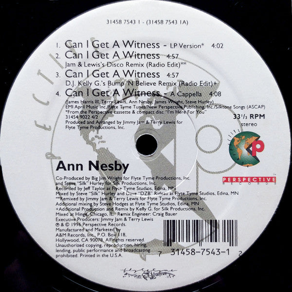 Ann Nesby : Can I Get A Witness (12
