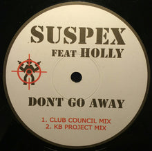 Load image into Gallery viewer, Suspex Feat Holly (4) : Dont Go Away (12&quot;)
