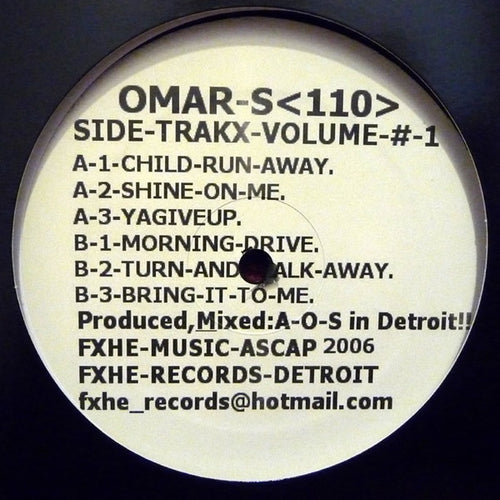 Omar-S : Side-Trakx-Volume-#-1 (12