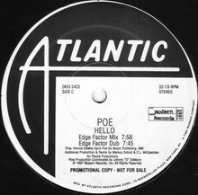 Load image into Gallery viewer, Poe : Hello (2x12&quot;, Promo)
