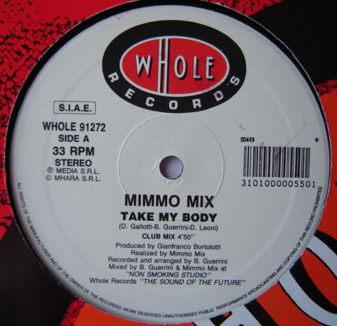 Mimmo Mix : Take My Body (12