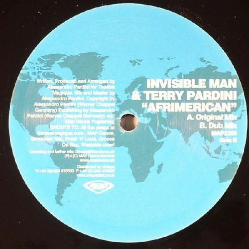 Invisible Man (4) & Terry Pardini* : Afrimerican (12