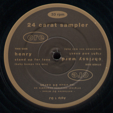 Henry / Chrissy Ward : 24 Carat Sampler (12