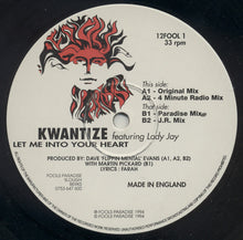 Load image into Gallery viewer, Kwantize Featuring Lady Jay (2) : Let Me Into Your Heart (12&quot;)
