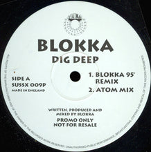 Load image into Gallery viewer, Blokka : Dig Deep (12&quot;, Promo)
