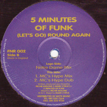 Load image into Gallery viewer, 5 Minutes Of Funk : (Let&#39;s Go) Round Again (12&quot;, Blu)
