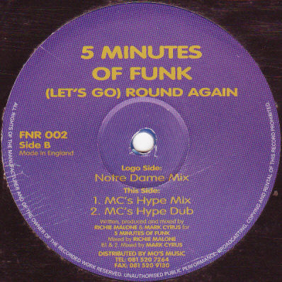5 Minutes Of Funk : (Let's Go) Round Again (12