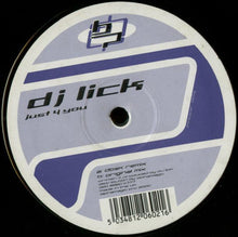 Load image into Gallery viewer, D.J. Lick* : Just 4 You (12&quot;)
