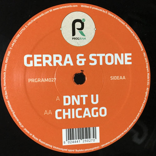 Gerra & Stone : Dnt U / Chicago (12