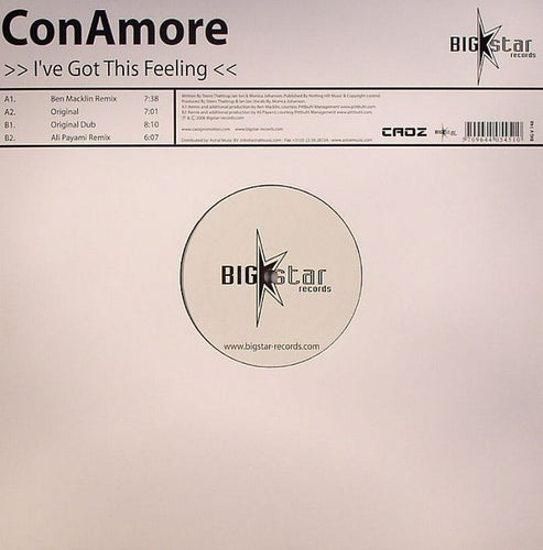 ConAmore : I've Got This Feeling (12