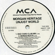 Load image into Gallery viewer, Morgan Heritage : Unjust World (12&quot;, Promo)
