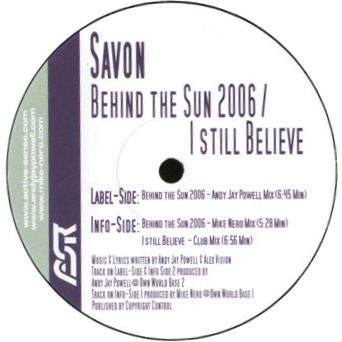 Savon : Behind The Sun 2006 (12