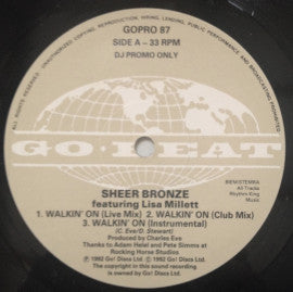 Sheer Bronze Featuring Lisa Millett : Walkin' On (12