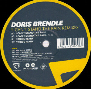 Doris Brendle* : I Can't Stand The Rain (Remixes) (12