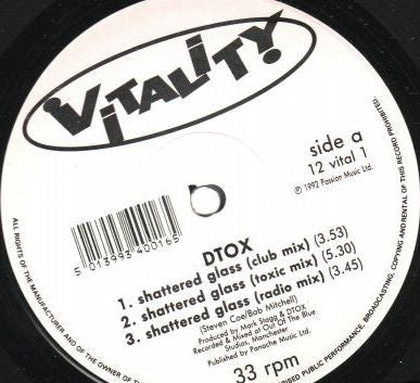 Dtox (3) : Shattered Glass (12