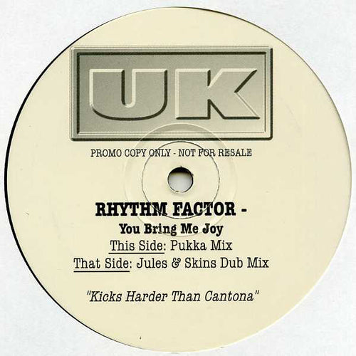 Rhythm Factor : You Bring Me Joy (2x12