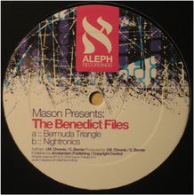 Load image into Gallery viewer, Mason Presents The Benedict Files : Bermuda Triangle / Nightronics (12&quot;)

