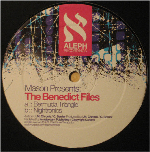 Mason Presents The Benedict Files : Bermuda Triangle / Nightronics (12