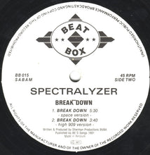 Load image into Gallery viewer, Spectralyzer : Break Down (12&quot;)
