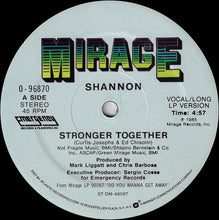 Load image into Gallery viewer, Shannon : Stronger Together (12&quot;, Single)
