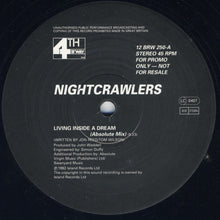 Load image into Gallery viewer, Nightcrawlers : Living Inside A Dream (12&quot;, Promo)
