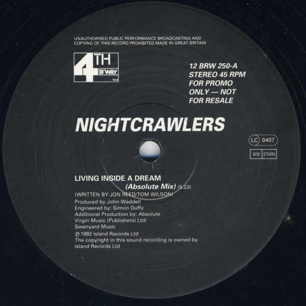 Nightcrawlers : Living Inside A Dream (12